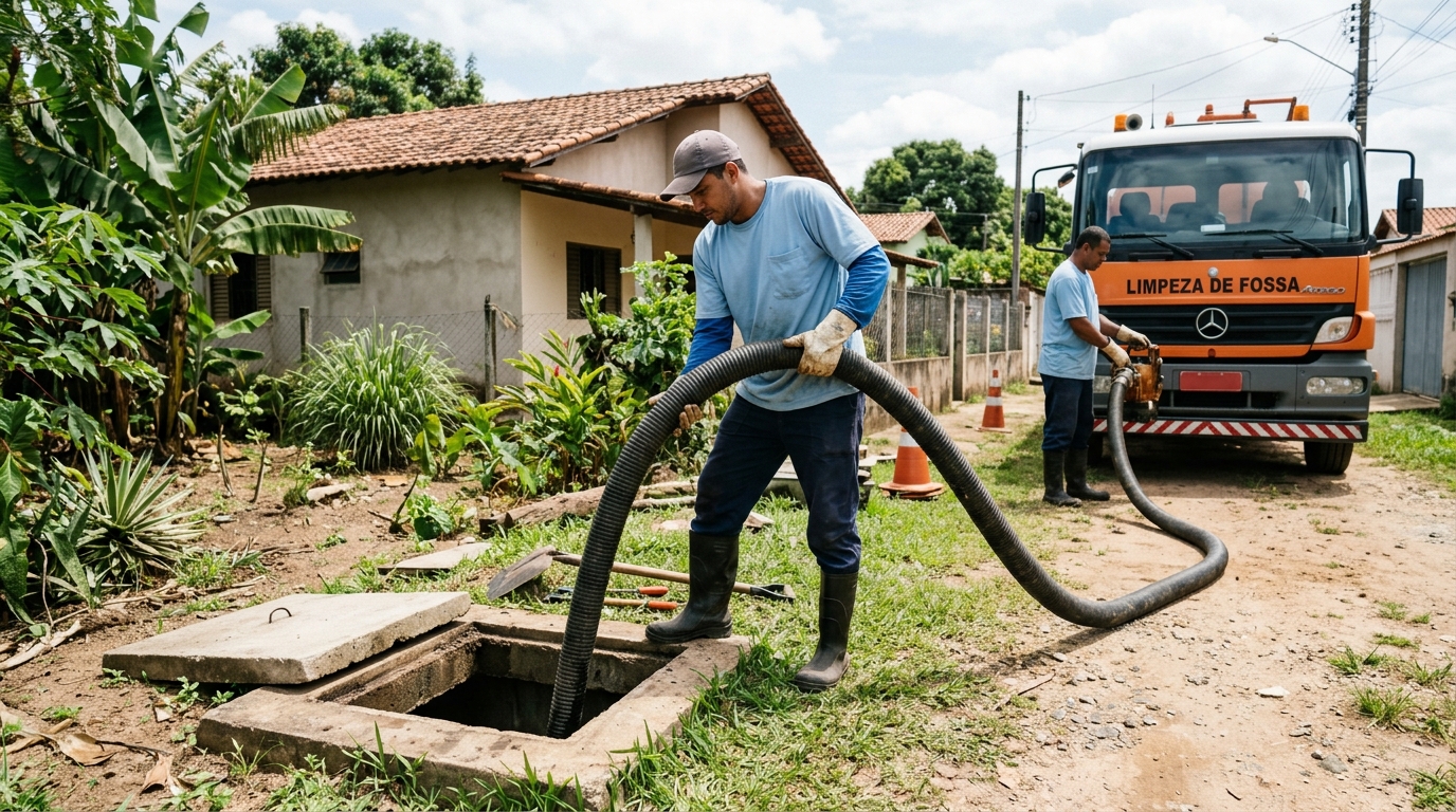 Desentupimento de Fossa em Sorocaba‑SP