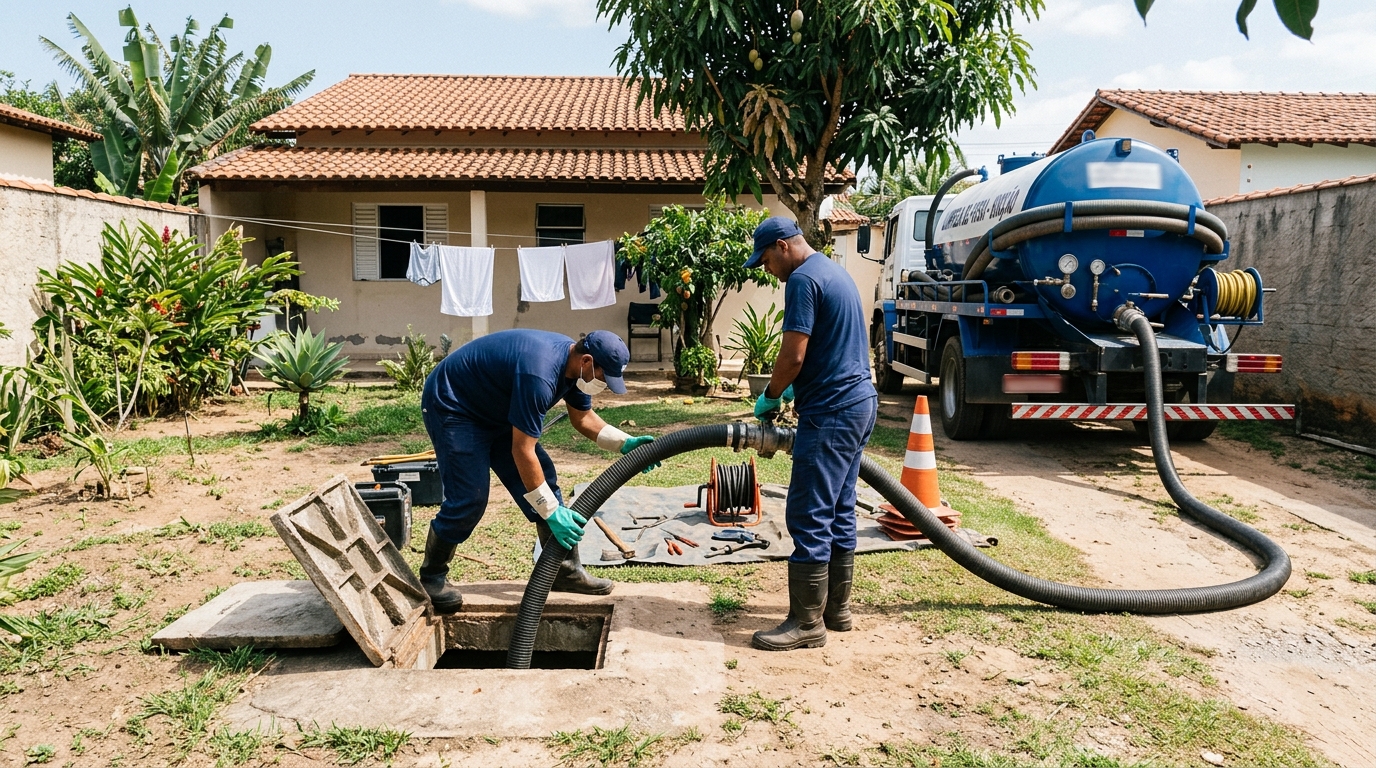 Manutenção de Fossa em Sorocaba‑SP